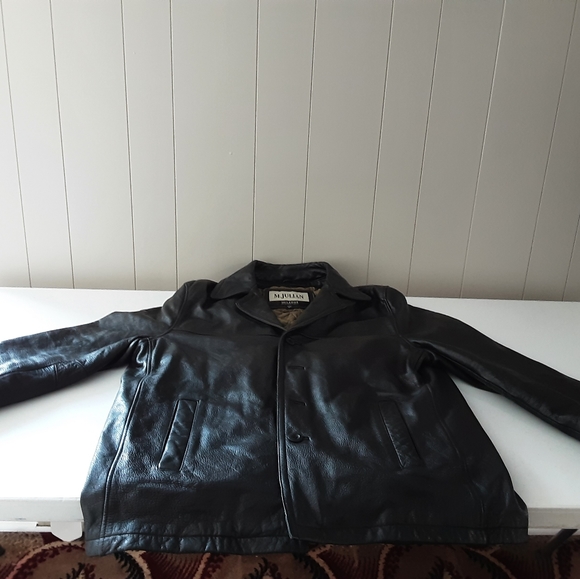 WILSONS BLACK LEATHER JACKET - Picture 2 of 6